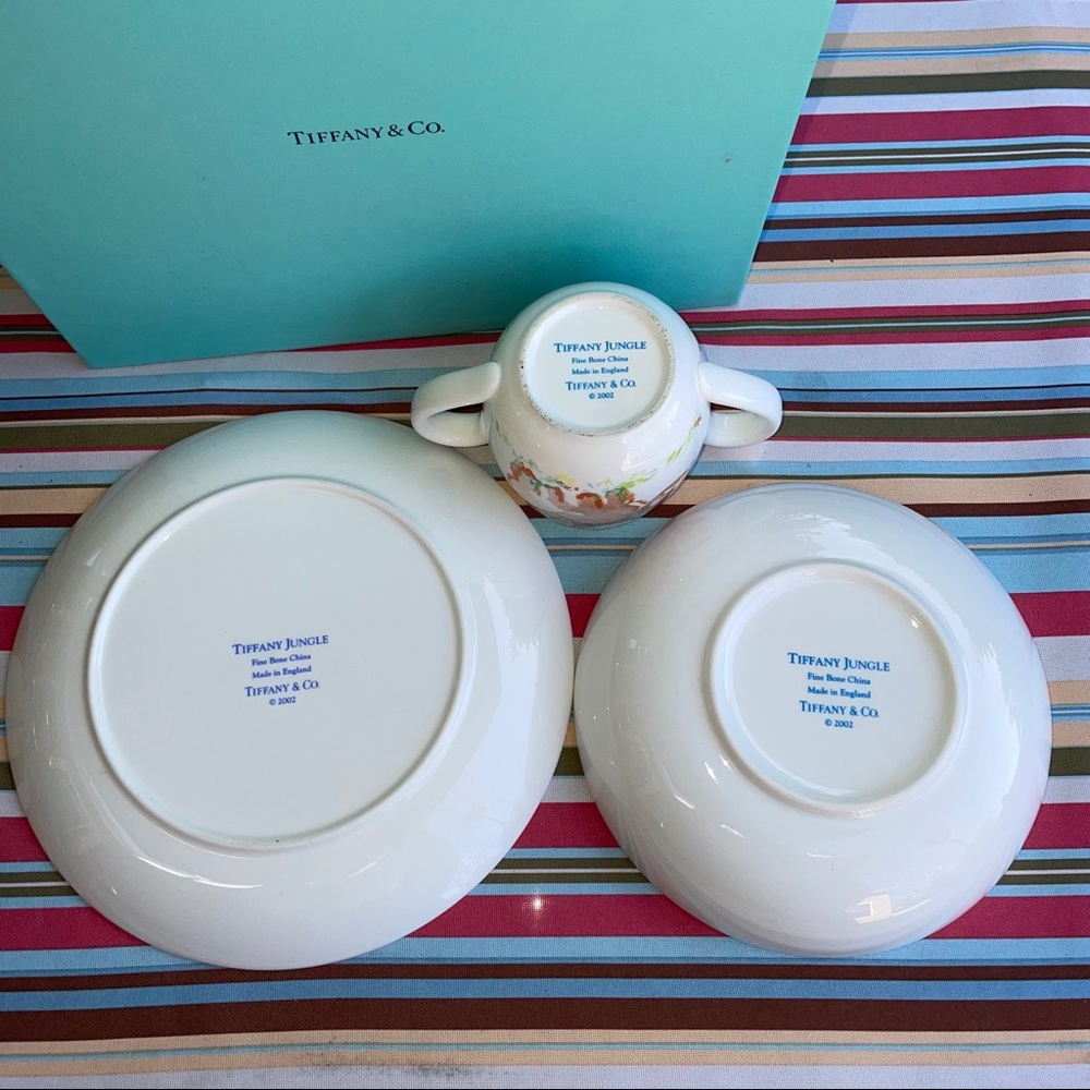 SOLD/ 🎉HOST PICK🎉 Tiffany Baby “Jungle China Set - Picture 8 of 10